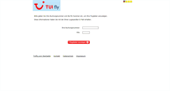 Desktop Screenshot of change.tuifly.com