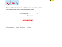 Tablet Screenshot of change.tuifly.com